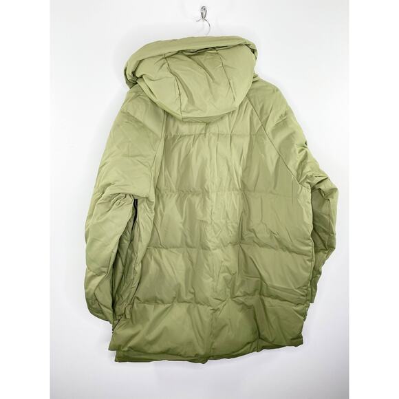 OROLAY Green Zip Front Thickened Down Coat Jacket Women's Plus Size 2XL NWT - Picture 2 of 16